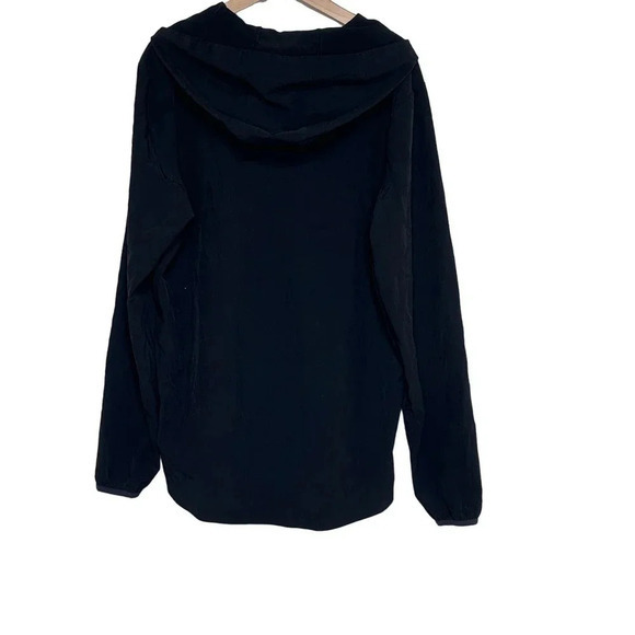 Skora Qwick-Dry M‎ black + gray lightweight pullover hooded running jacket - Picture 4 of 8